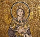 Sainte Agnès: mosaique abside