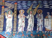 Sainte Praxède mosaïque de l'abside