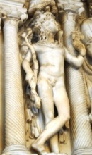 Sarcophage avec Bacchus